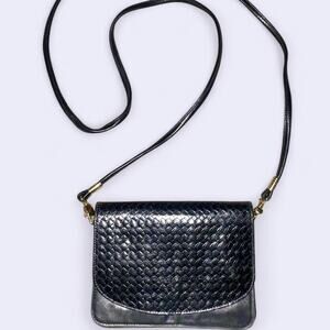 Genuine leather cole haan purse